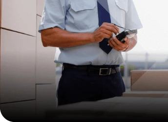 Booking of storage service through mobile on Rent-a-Son website