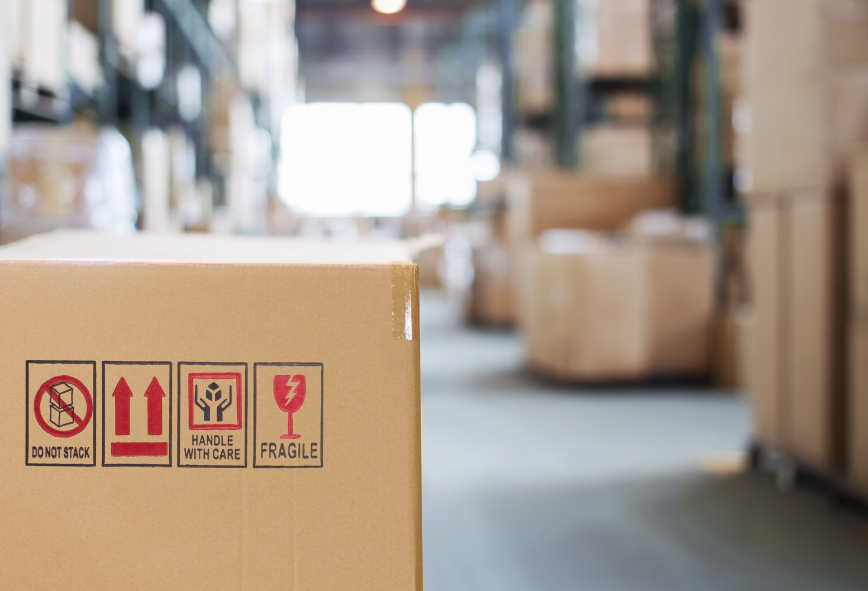 Image of boxes kept at the storage unit of Rent-a-Son in Toronto, ON