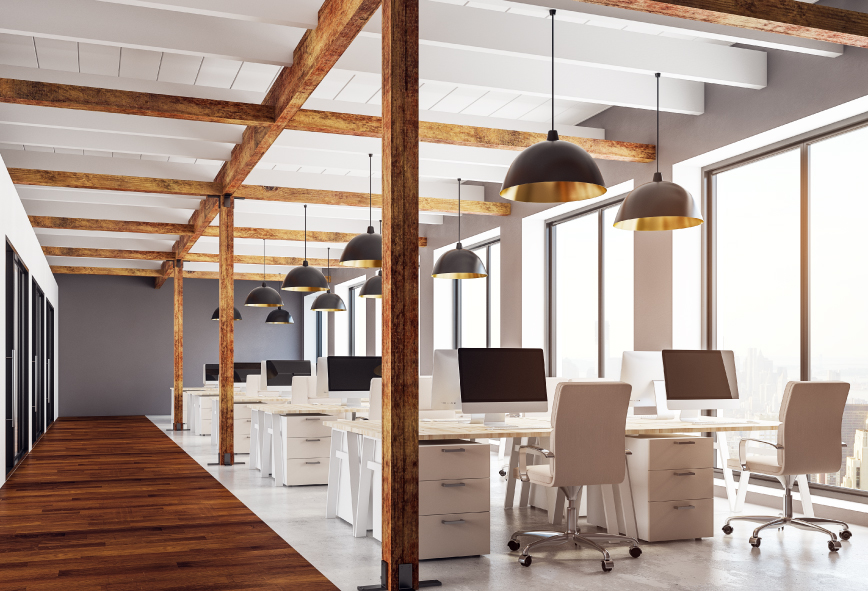 Image of Inside view of an office in Toronto