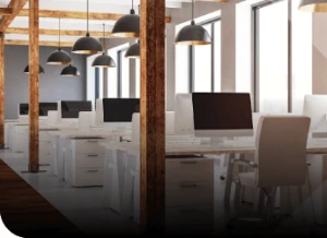 Image of interior view of the office in Toronto, ON