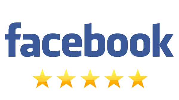 5 star reviews on Facebook