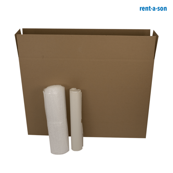 46″ TV BOX & PROTECTIVE FOAM KIT
