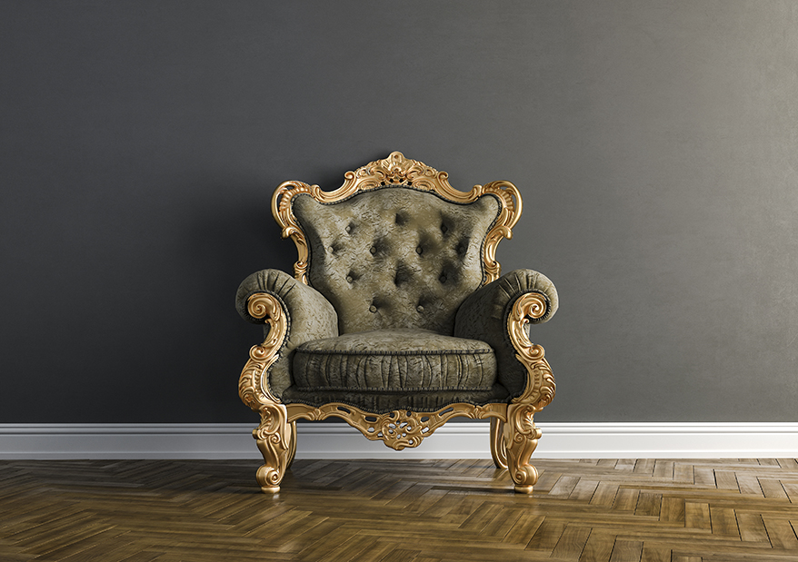 An antique chair to be moved in Toronto, ON